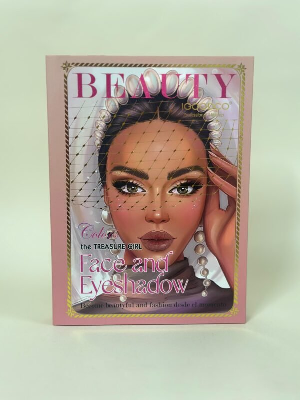 IGOODCO Beauty Color The Treasure Girl Face And Eyeshadow Book Palette 82 color